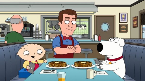 Family Guy - S22E07 - Snap(ple) Decision