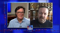 The Late Show with Stephen Colbert - Episode 156 - Ricky Gervais, Noah Cyrus, Billy Ray Cyrus