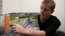 Linus Tech Tips - Episode 4 - e-Flight Blade MSR RC Micro Indoor Helicopter Unboxing & First...