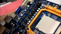 Linus Tech Tips - Episode 57 - Biostar TA790GXB3 AM3 790GX DDR3 Motherboard Unboxing & First...