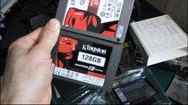 Linus Tech Tips - Episode 225 - Kingston SSDnow V+ 128GB SSD Performance Upgrade Kit Unboxing...