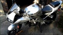 Linus Tech Tips - Episode 311 - 2003 Suzuki SV650S 650CC V-twin 6 Speed Sport Bike Unboxing &...