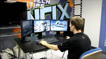 Linus Tech Tips - Episode 402 - NCIX PC Vesta 4050 Eyefinity Demonstration & Performance Overview