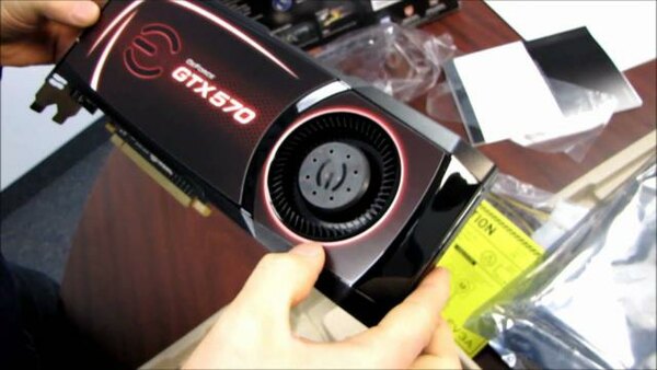 Linus Tech Tips - S2010E459 - EVGA NVIDIA GeForce GTX 570 Graphics Card Unboxing & First Look