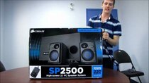 Linus Tech Tips - Episode 4 - Corsair SP2500 2.1 Gaming Audiophile Computer Speakers Unboxing...