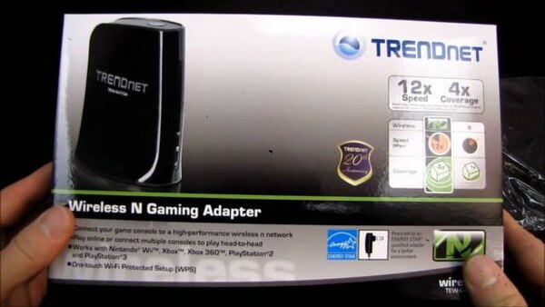 Linus Tech Tips - S2011E49 - TrendNET TEW-647GA Wireless N Gaming Adapter Unboxing & First Look
