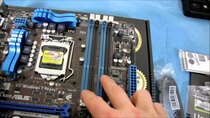Linus Tech Tips - Episode 86 - ASUS P8P67-M Pro mATX SLI Crossfire Motherboard Unboxing & First...