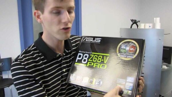 Linus Tech Tips - S2011E209 - ASUS P8Z68-V Pro SLI Motherboard Unboxing & First Look