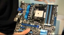 Linus Tech Tips - Episode 228 - ASUS F1A75-M Pro AMD A75 Socket FM1 Crossfire Motherboard Unboxing...