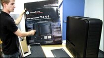 Linus Tech Tips - Episode 272 - Silverstone TJ11B-W Ultimate Computer Case Unboxing & First Look