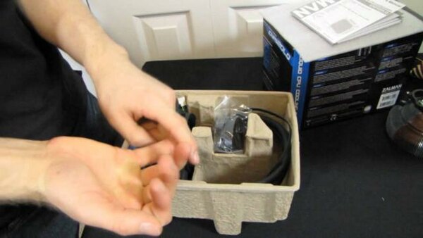 Linus Tech Tips - S2012E111 - Zalman CNPS20LQ 120mm CPU Liquid Cooling Unit Unboxing & First Look
