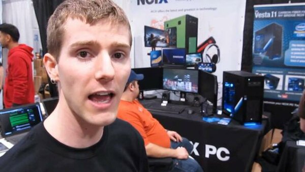 Linus Tech Tips - S2012E166 - Vancouver Men's Show NCIX Booth Walkthrough