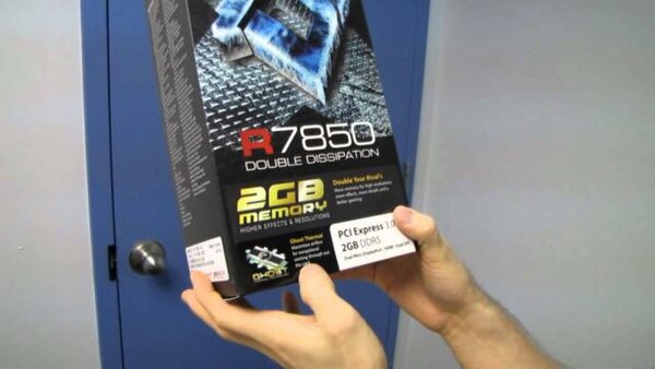 Linus Tech Tips - S2012E176 - XFX Radeon HD 7850 Double D 2GB Gaming Video Card Unboxing & First Look