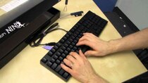 Linus Tech Tips - Episode 247 - Filco Majestouch Ninja Cherry MX Brown Mechanical Keyboard Unboxing...