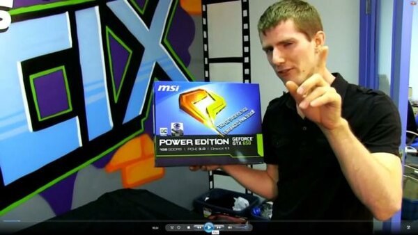 Linus Tech Tips - S2012E267 - GTX 650 MSI GeForce Power Edition Video Card Unboxing & First Look