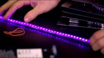 Linus Tech Tips - Episode 75 - Phobya UV LED Strips Unboxing & First Look