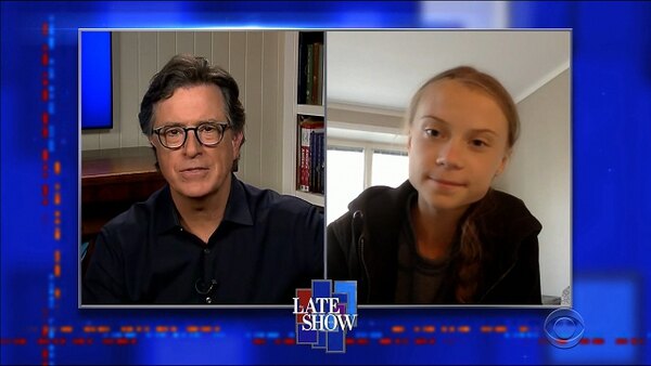 The Late Show with Stephen Colbert - S05E159 - Greta Thunberg, Keegan-Michael Key