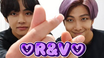 BTS V LIVE - Episode 25 - [BTS] I am A&D... R&V's cuteness is going to kill me..ლ(ˊᗜˋლ)