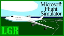 Lazy Game Reviews - Episode 32 - Microsoft Flight Simulator 4.0 - 31 Years Later!