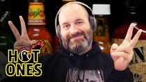 Hot Ones - Episode 1 - Tom Segura Keeps It High and Tight While Eating Spicy Wings