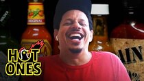 Hot Ones - Episode 3 - Eric Andre Enters a Fugue State While Eating Spicy Wings