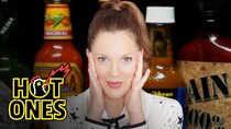 Hot Ones - Episode 9 - Drew Barrymore Has a Hard Time Processing While Eating Hot Wings