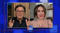 The Late Show with Stephen Colbert - Episode 4 - Sarah Paulson, PJ Morton