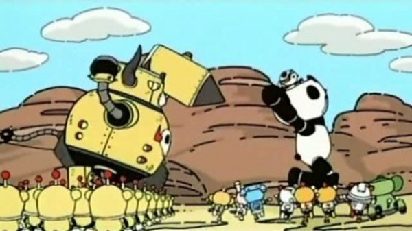 Panda-Z The Robonimation - Ep. 3 - The Final Blow! ROCKET PUNCH