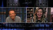 Late Night with Seth Meyers - Episode 150 - Kelly Clarkson, Malcolm Jenkins, Michael Schmidt