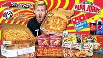 ErikTheElectric - Episode 2 - THE PIZZA OVERLOAD CHALLENGE! (15,000+ CALORIES)