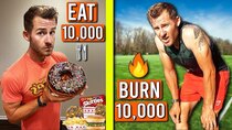 ErikTheElectric - Episode 37 - I Tried To EAT and BURN 10,000 Calories in 24 HOURS!