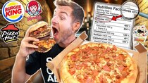 ErikTheElectric - Episode 39 - Eating the TOP 10 HIGHEST CALORIE Fast Food Items!
