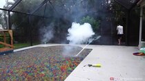 TheBackyardScientist - Episode 17 - Pool full of Orbeez Experiments!