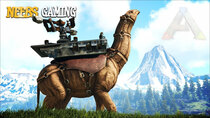 Neebs Gaming: ARK - Survival Evolved - Episode 44 - Catapultasaur!!!