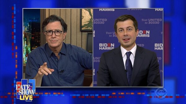 The Late Show with Stephen Colbert - S06E16 - Pete Buttigieg, Future Islands