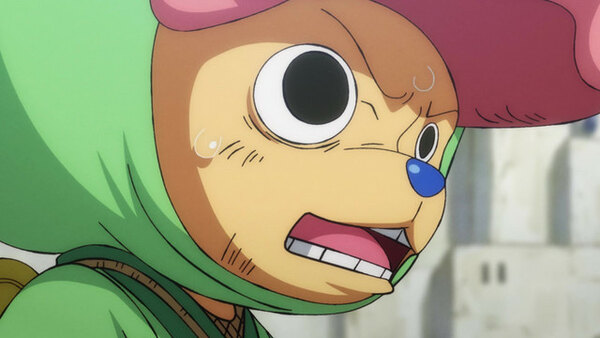 One Piece - Ep. 945 - A Grudge over Red-bean Soup! Luffy Gets into a Desperate Situation!