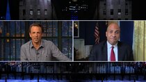 Late Night with Seth Meyers - Episode 16 - Senator Cory Booker, Yahya Abdul-Mateen II