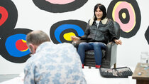 Portrait Artist of the Year - Episode 2 - Noel Fielding, Reggie Yates, Daphne Selfe