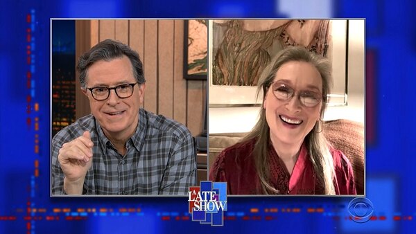 The Late Show with Stephen Colbert - S06E49 - Meryl Streep, Chris Stapleton