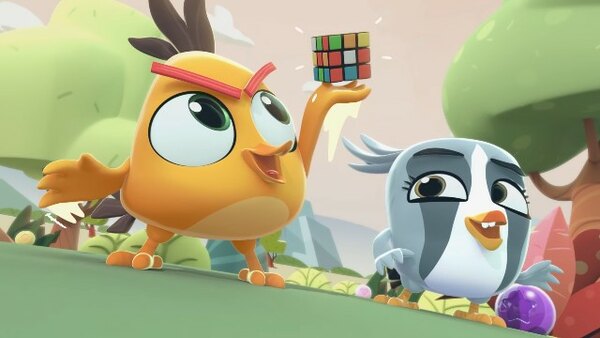 Angry Birds Bubble Trouble - S01E03 - Noob vs. Cube