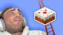 PewDiePie's Epic Minecraft Series - Episode 6 - I Built A Cake Ladder in Minecraft to prove god is real - Part...