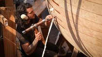 Rebuilding Tally Ho - Episode 11 - Caulking (Corking?!) A Wooden Boat