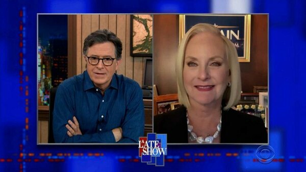 The Late Show with Stephen Colbert - S06E129 - Cindy McCain, MJ Rodriguez