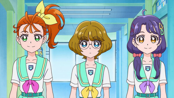 Tropical-Rouge! Precure - Ep. 13 - School Broadcast Flurry! Hit It, Mermaid's Song!