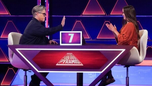 The $100,000 Pyramid - S05E01 - Rosie O'Donnell vs Nate Berkus and Michael Kosta vs Roy Wood Jr.