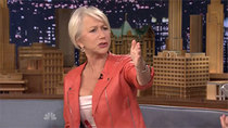 The Tonight Show Starring Jimmy Fallon - Episode 100 - Helen Mirren, James Cameron, Spoon
