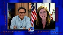 The Late Show with Stephen Colbert - Episode 140 - Samantha Power, Maroon 5, Seth Rogen