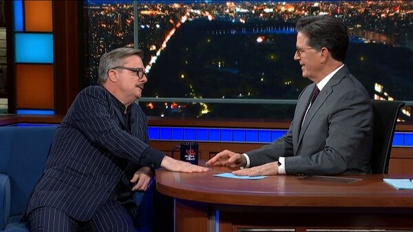 The Late Show with Stephen Colbert - S06E144 - Nathan Lane, Griff