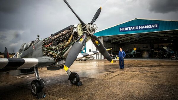 Channel 4 (UK) Documentaries - S2021E19 - The Great British Spitfire Restoration
