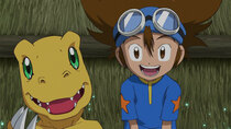 Digimon Adventure: - Episode 62 - The Tears of Shakkoumon